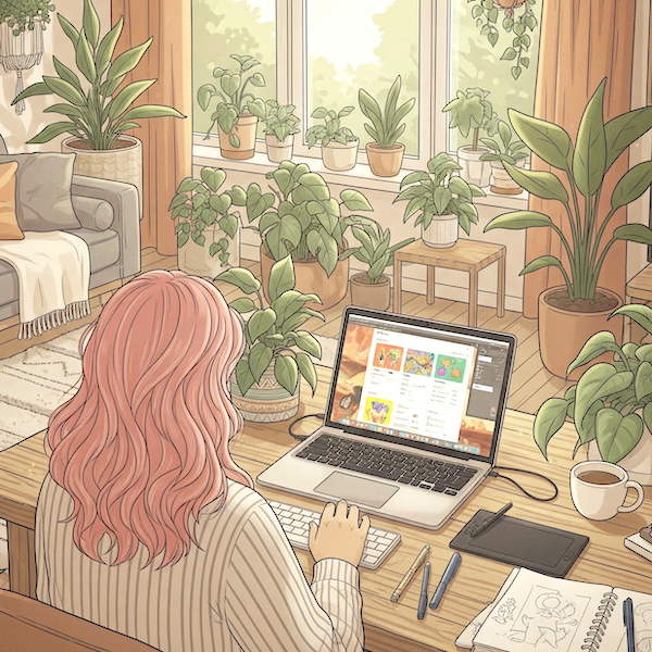 似顔絵アイコン